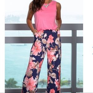 Floral Jumpsuit